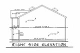 Traditional House Plan - Flacco 16622 - Right Exterior