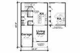 Traditional House Plan - Flacco 16622 - 1st Floor Plan