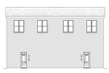 Contemporary House Plan - 16668 - Rear Exterior