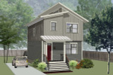 Modern House Plan - 16738 - Front Exterior