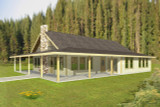 Country House Plan - 16767 - Front Exterior