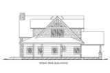 Lodge Style House Plan - 16791 - Right Exterior