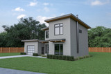 Contemporary House Plan - 16840 - Right Exterior