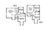 Secondary Image - Country House Plan - Carmichael 16868 - 2nd Floor Plan