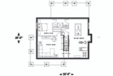 Farmhouse House Plan - Beausejour 4 17007 - Basement Floor Plan