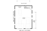 Lodge Style House Plan - Mountain Meadow 17037 - 1st Floor Plan