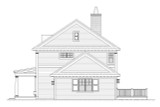 Traditional House Plan - Eastlawn 17067 - Right Exterior