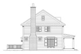 Traditional House Plan - Eastlawn 17067 - Left Exterior