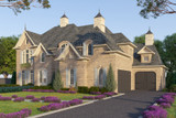 European House Plan - Chateau Le Mont House 17073 - Right Exterior