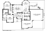 Craftsman House Plan - 17103 - 1st Floor Plan