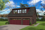 Cape Cod House Plan - Bay Shore 17123 - Front Exterior