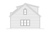 Cape Cod House Plan - Bay Shore 17123 - Left Exterior