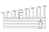 Modern House Plan - 17127 - Left Exterior