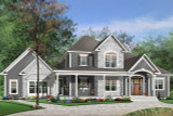 Farmhouse House Plan - Cartwright 17160 - Front Exterior