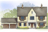 Traditional House Plan - Ruddington 17170 - Front Exterior