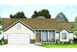 Traditional House Plan - 17259 - Front Exterior