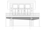 Contemporary House Plan - 17444 - Front Exterior