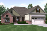 Craftsman House Plan - Jordan 17468 - Front Exterior