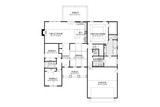 Craftsman House Plan - Jordan 17468 - 1st Floor Plan