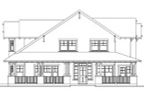 Craftsman House Plan - Mapleton 17541 - Left Exterior