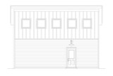 Modern House Plan - Federal Way 17629 - Left Exterior