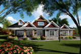 Craftsman House Plan - 17702 - Front Exterior