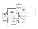 Craftsman House Plan - 17817 - 2nd Floor Plan