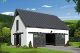 Country House Plan - Copper Hill Barn 17890 - Front Exterior