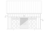 Country House Plan - Copper Hill Barn 17890 - Front Exterior
