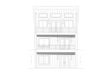 Contemporary House Plan - Alice Place 17946 - Rear Exterior