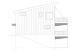 Contemporary House Plan - Alice Place 17946 - Right Exterior