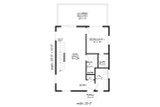 Contemporary House Plan - Alice Place 17946 - 1st Floor Plan