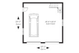 Craftsman House Plan - Double Glide 2 18053 - 1st Floor Plan