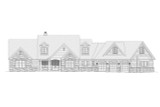 Classic House Plan - Chadwick 18092 - Front Exterior