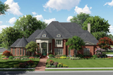 Traditional House Plan - 18093 - Front Exterior