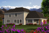 Classic House Plan - 18146 - Rear Exterior