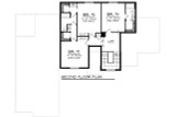 Secondary Image - Classic House Plan - 18146 - 2nd Floor Plan