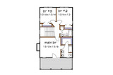 Bungalow House Plan - 18236 - 2nd Floor Plan