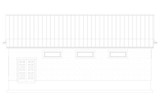 European House Plan - Burrows 18278 - Right Exterior