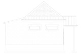European House Plan - Burrows 18278 - Rear Exterior