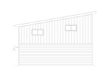 Modern House Plan - Shediac Cape 18289 - Rear Exterior