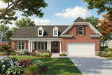 Ranch House Plan - 18351 - Front Exterior