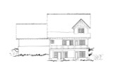 Country House Plan - Coal Creek II 18409 - Rear Exterior