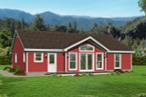 Ranch House Plan - Ketchikan 18427 - Front Exterior