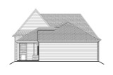 Southern House Plan - 18563 - Rear Exterior