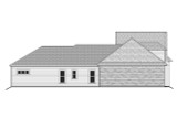 Southern House Plan - 18563 - Left Exterior