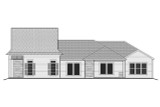 Southern House Plan - 18563 - Right Exterior