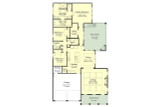 Southern House Plan - 18563 - 1st Floor Plan