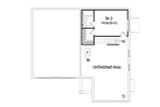 Secondary Image - Ranch House Plan - 18603 - Basement Floor Plan