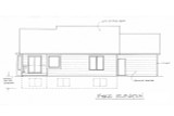 Traditional House Plan - 18626 - Rear Exterior